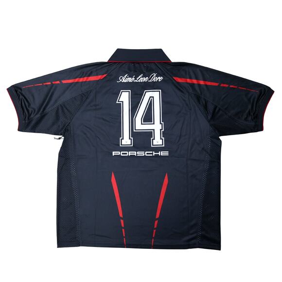 Aime Leon Dore x Porsche 993 Turbo Team Jersey Black M - Picture 2 of 8